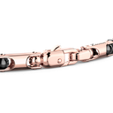 Zancan bracelet in 18k gold and black ceramic. #3