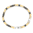 Zancan 18k gold and black ceramic bracelet. #2