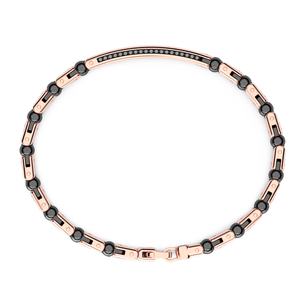 Zancan bracelet in 18kt gold, ceramic and diamonds. #2