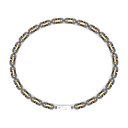 Zancan bracelet in 18k gold and black ceramic. #2