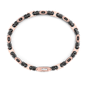 Zancan bracelet in 18kt ceramic gold and black diamonds. #2