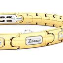 Zancan bracelet in 18kt gold with diamonds. #3