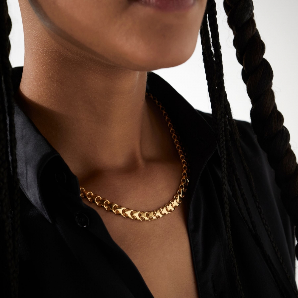 Zancan 18k gold necklace. #4