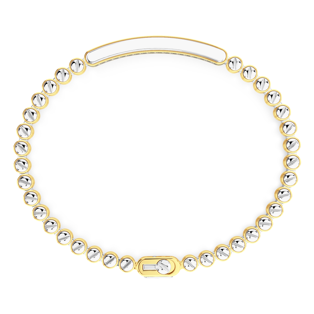 Zancan bracelet in 18kt gold and black diamonds. #2