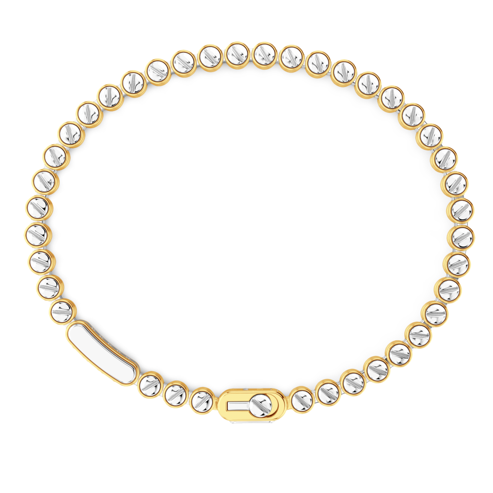 Zancan bracelet in 18kt gold with diamonds. #2
