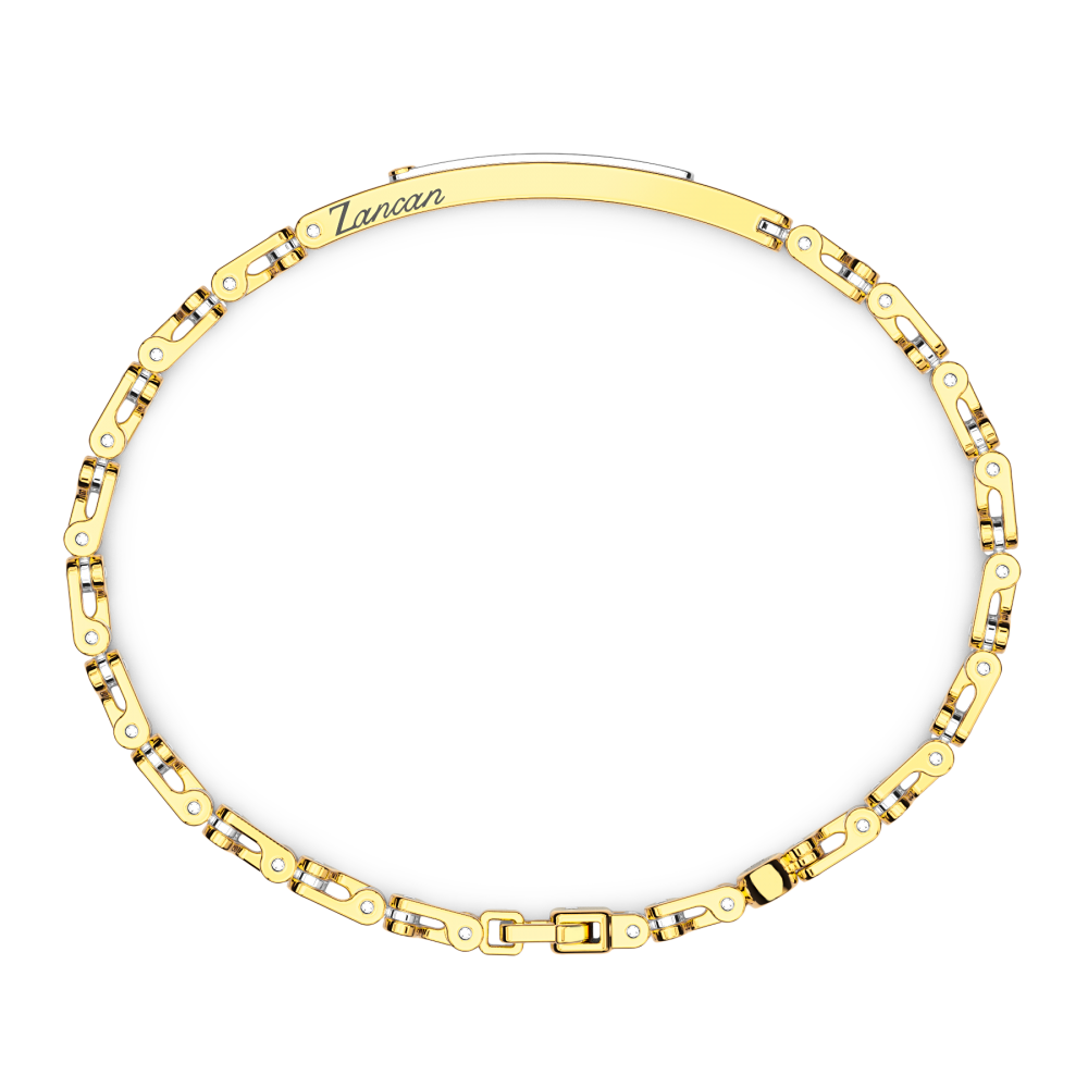 Zancan bracelet in 18k gold with diamonds. #2