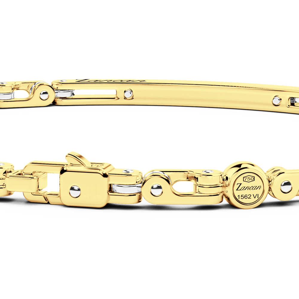 Zancan bracelet in 18k gold with diamonds. #3