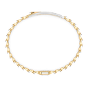 Zancan bracelet in 18kt gold with central tag. #2