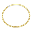 Zancan bracelet in 18k gold with plaque and diamonds. #2