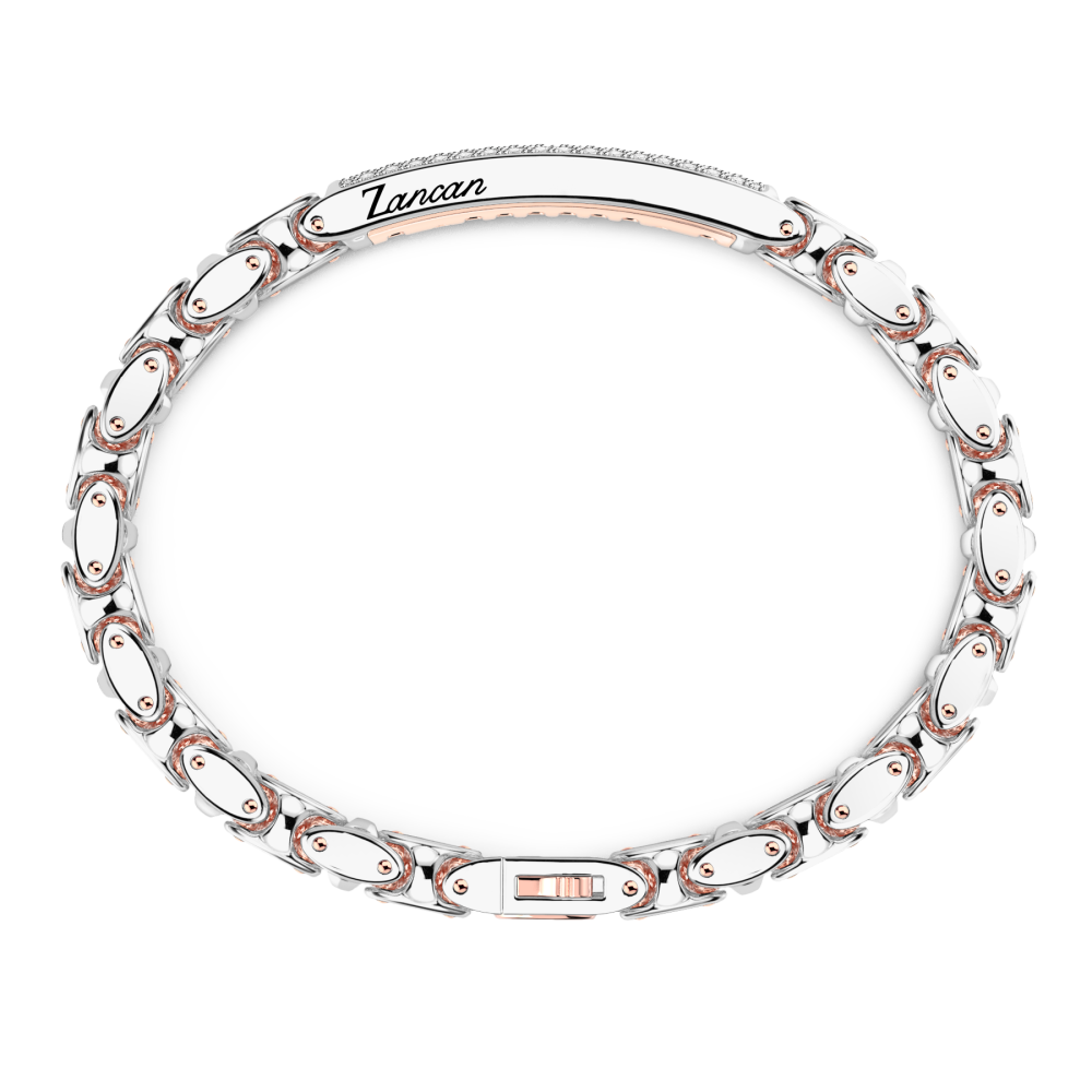 Zancan bracelet in 18kt gold and diamonds. #2