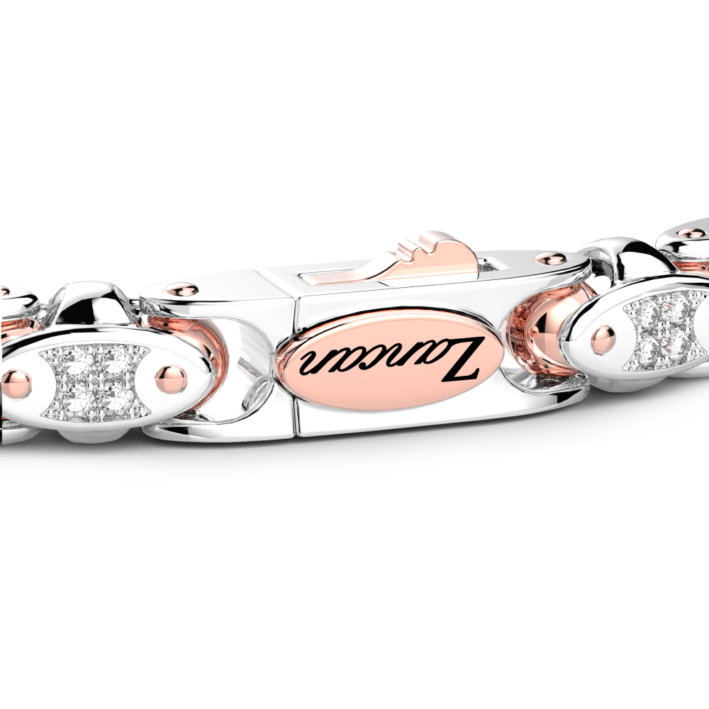 Zancan bracelet in 18kt gold and diamonds. #3