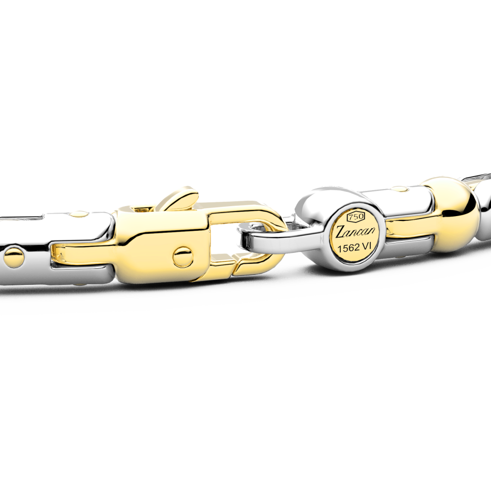 Zancan bracelet in 18kt gold with diamonds. #3