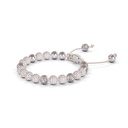 Shamballa Jewels White Gold & Diamond 6mm Non-Braided Shamballa Bracelet (Right View) - D143272