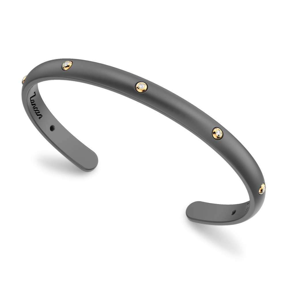 Zancan Titanium, 18kt Gold & Diamond Bracelet #2