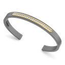 Zancan Titanium, 18kt Gold & Diamond Bracelet #2