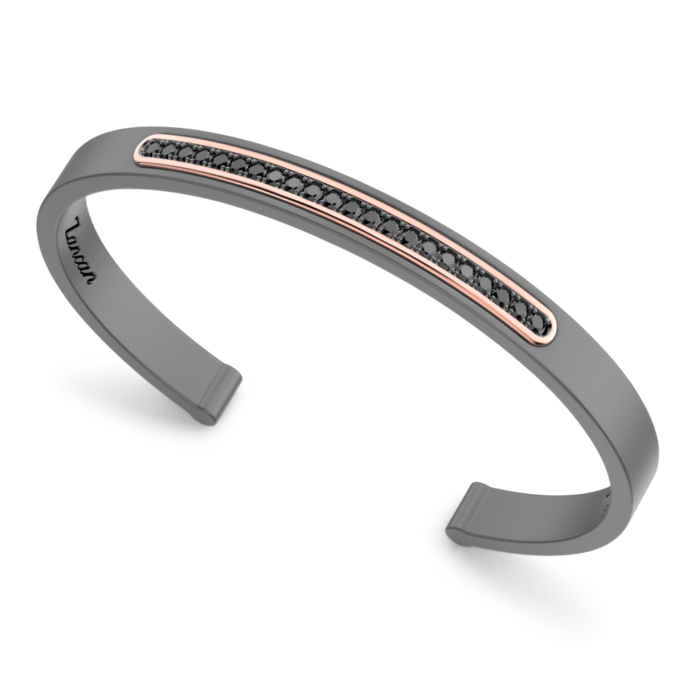Zancan Titanium, 18kt Gold & Diamond Bracelet #2