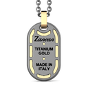 Zancan Titanium, 18kt Gold & Diamond Necklace #3