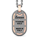 Zancan Titanium, 18kt Gold & Diamond Necklace #3