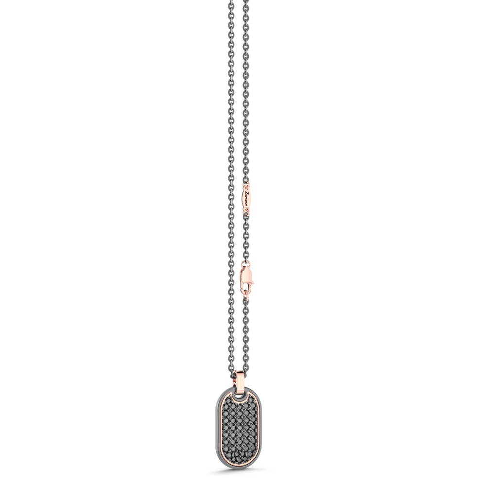 Zancan Titanium, 18kt Gold & Diamond Necklace #4