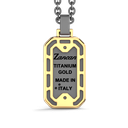 Zancan Titanium, 18kt Gold & Diamond Necklace #2