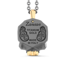 Zancan Titanium & 18kt Gold Necklace #3