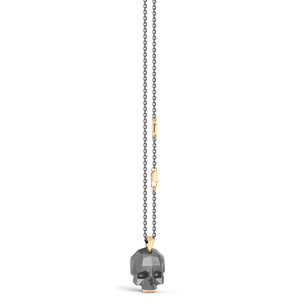 Zancan Titanium & 18kt Gold Necklace #4