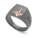 Zancan Ring in Titanium and 18kt Gold #2