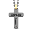 Zancan Titanium, 18kt Gold & Diamond Necklace #3