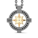 Zancan Titanium, 18kt Gold & Diamond Necklace #3