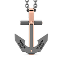 Zancan Titanium, 18kt Gold & Diamond Necklace #3
