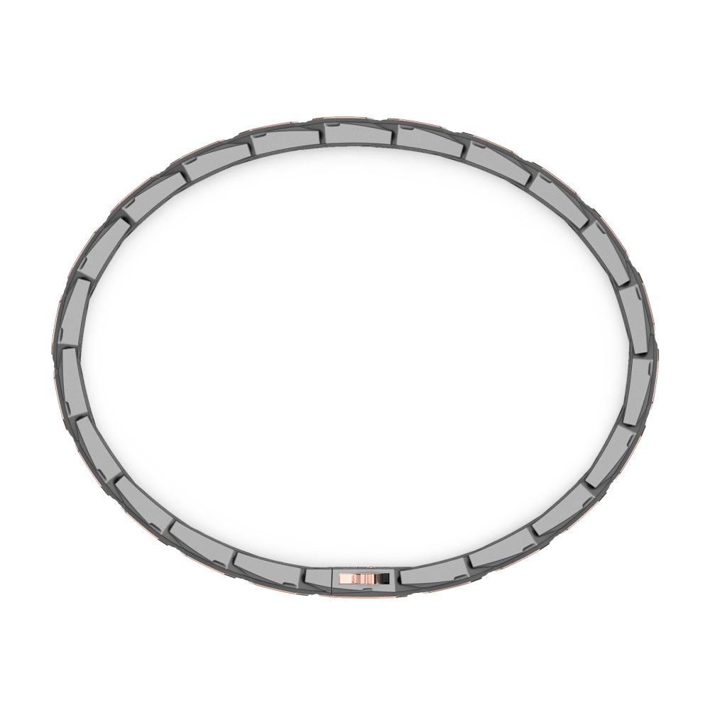 Zancan Titanium, 18kt Gold & Diamond Bracelet #2