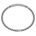 Zancan Titanium, 18kt Gold & Natural Diamond Bracelet #2