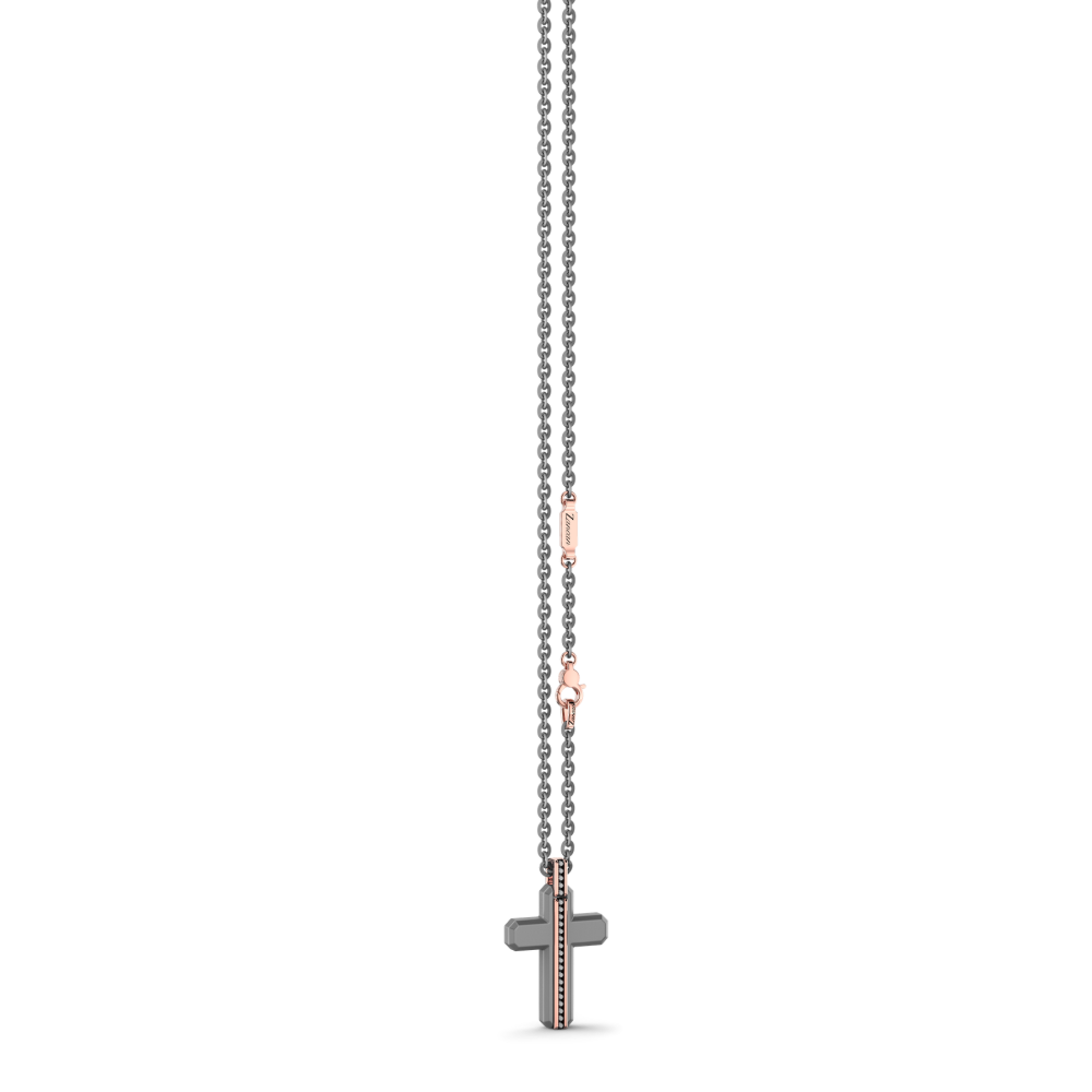 Zancan Titanium, 18kt Gold & Diamond Necklace #4