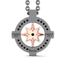 Zancan Titanium, 18kt Gold & Diamond Necklace #3