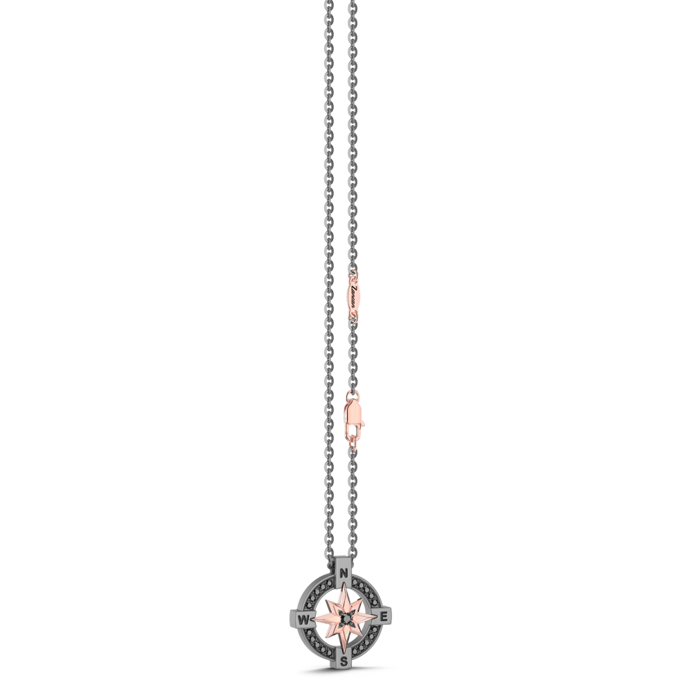 Zancan Titanium, 18kt Gold & Diamond Necklace #4