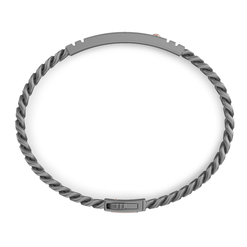Zancan Titanium & 18kt Gold Bracelet #2