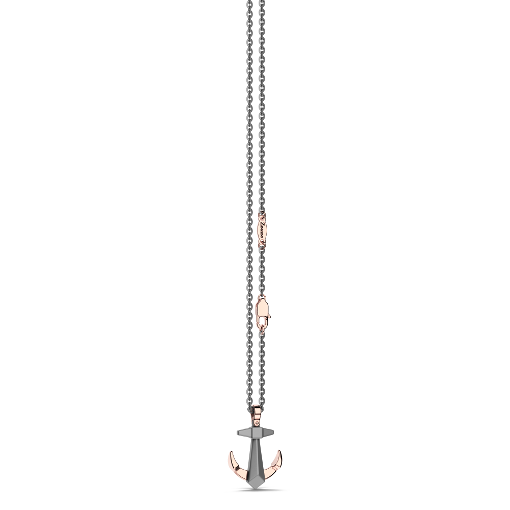 Zancan Titanium & 18kt Gold Necklace #3