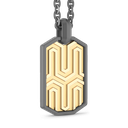 Zancan Titanium & 18kt Gold Necklace #2