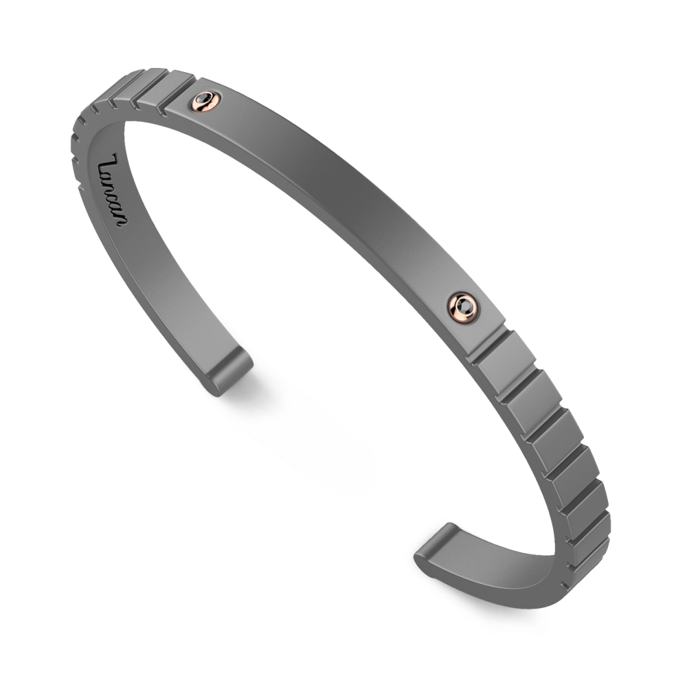 Zancan Titanium, 18kt Gold & Diamond Bracelet #2