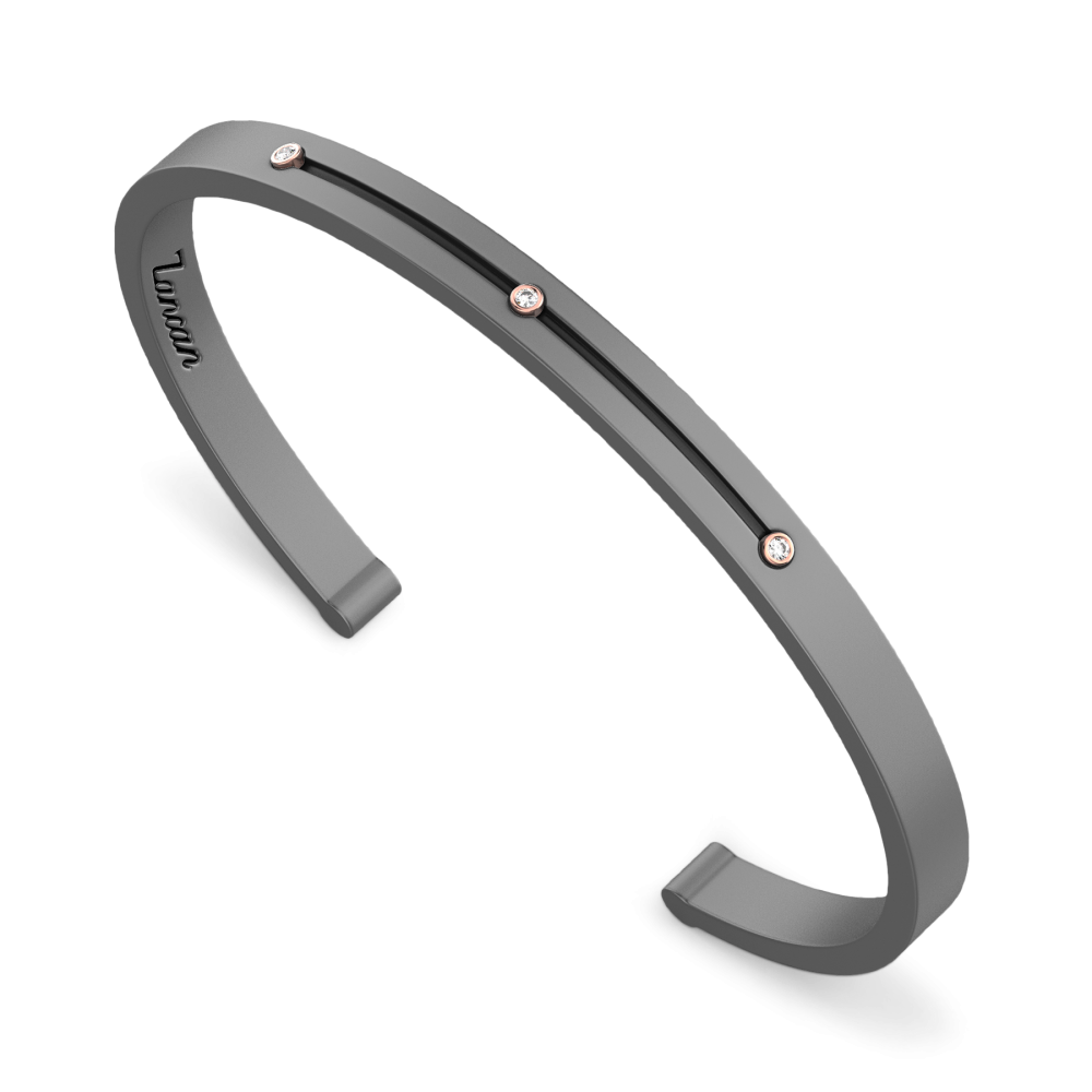 Zancan Titanium, 18kt Gold & Diamond Bracelet #2