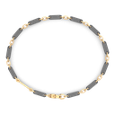 Zancan Titanium & 18kt Gold Bracelet #2
