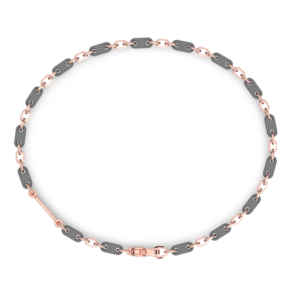 copy of Zancan Titanium & 18kt Gold Bracelet #2