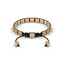Shamballa Jewels Yellow Gold & Diamond 6mm Lock Shamballa Bracelet (Back View) - D236213