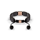 Shamballa Jewels Rose Gold Diamond & Ceramic 10mm Shamballa Lock Bracelet (Back View) - D232532