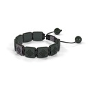 Shamballa Jewels Black Gold Black Diamond & Ceramic 10mm Shamballa Lock Bracelet (Right View) - D184706