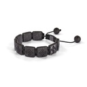 Shamballa Jewels Black Gold Black Diamond & Carbon 10mm Shamballa Lock Bracelet (Right View) - D196015