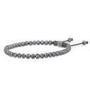 Black Gold Black Diamond 4mm Non-Braided Bracelet - Image 2