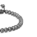 Black Gold Black Diamond 4mm Non-Braided Bracelet - Image 5