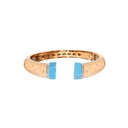 Rose Gold Neutra Balance Bracelet - Turquoise