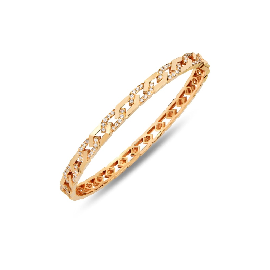 Rose Gold Rebel Colorless Bracelet Rose Gold